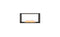 Ecosmart Fire Flex 42DB Double Sided Fireplace Insert - Black Finish / Stainless Steel Burner - ESF.FX.42DB
